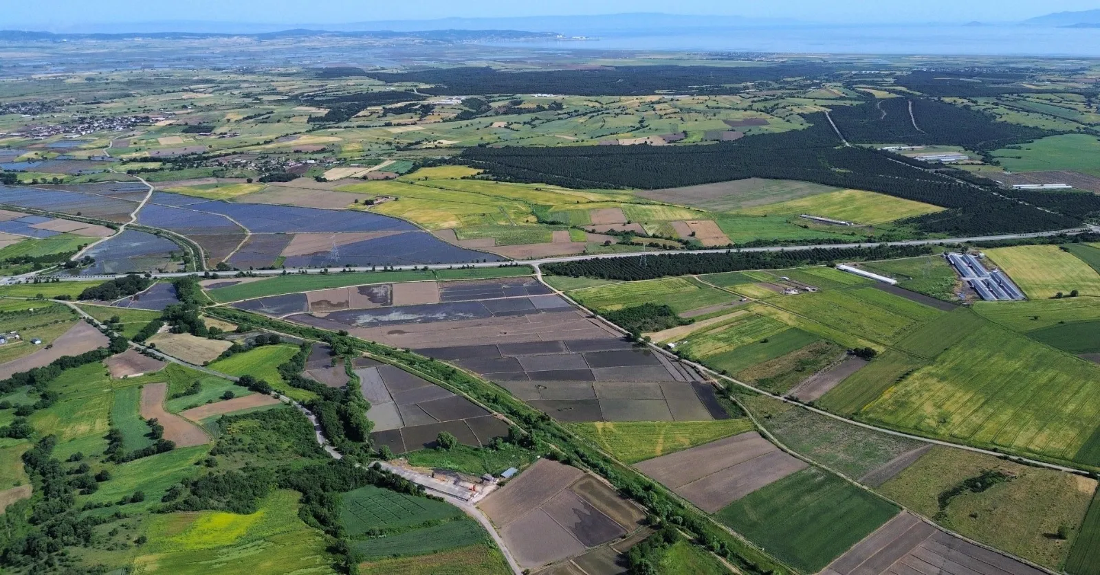 BİGA YUKARIDEMİRCİ'DE OTOYOL VE KÖYE YAKIN 4144 M2 SATILIK TARLA